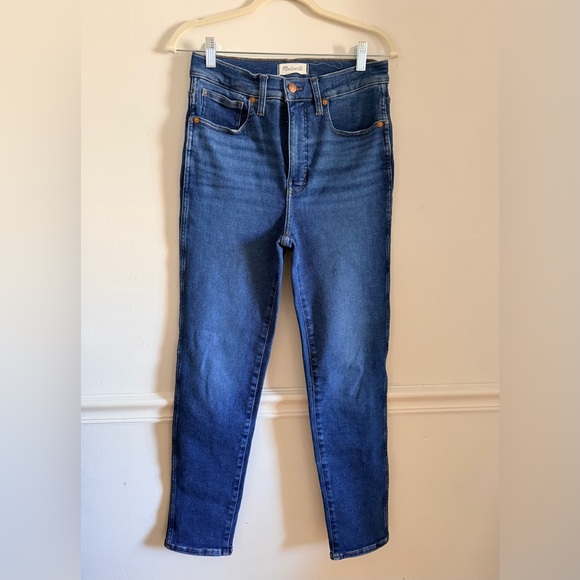 Madewell Denim - Madewell Women's High Rise Indigo Jeans